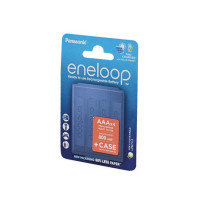 Аккумулятор Panasonic eneloop BK-4MCDE/4CP+case 800мАч AAA + футляр BL4 (Комплект 4 шт.)