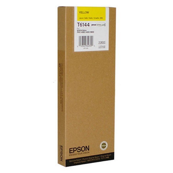 Epson C13T614400 Картридж (комп) желтый Epson Stylus Pro 4450 (220 мл)