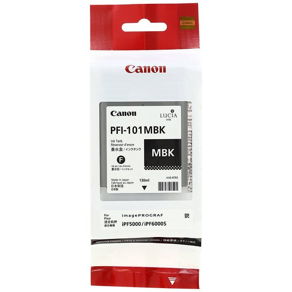 Canon 0882B001 Картридж матовый черный PFI-101 MBK для Canon iPF5100, 6100