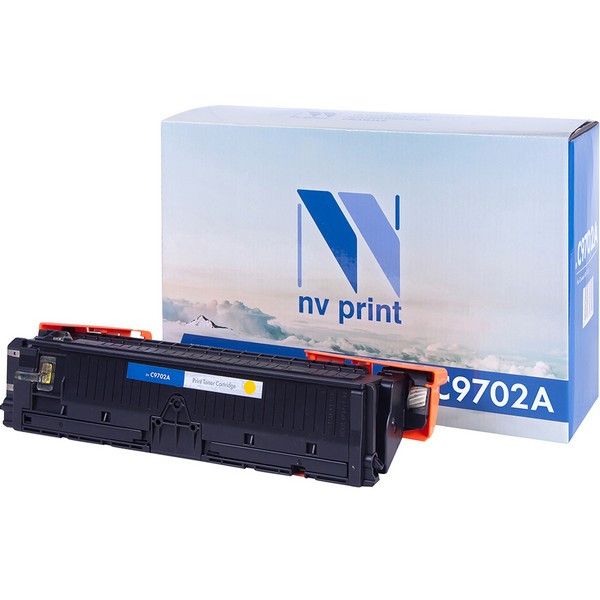 NV Print NVP-C9702AY Картридж совместимый NV-C9702A  для HP LaserJet Color 1500, 2500, ресурс: 4000 стр.