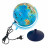 Глобус интерактивный + очки VR, зоогеографический, GLOBEN, 25см, с подсветкой, INT12500306