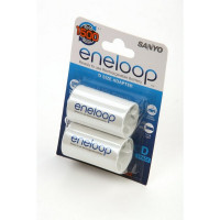 Адаптер для элементов питания и аккумуляторов SANYO eneloop AD-D-2BP ENELOOP (Комплект 2 шт.)