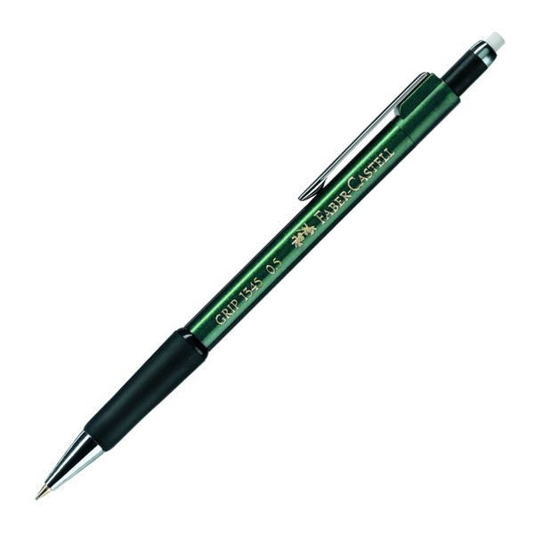 Карандаш механический Faber-Castell Grip 0.5 мм Цвет корпуса: зеленый (Faber-Castell 134563)