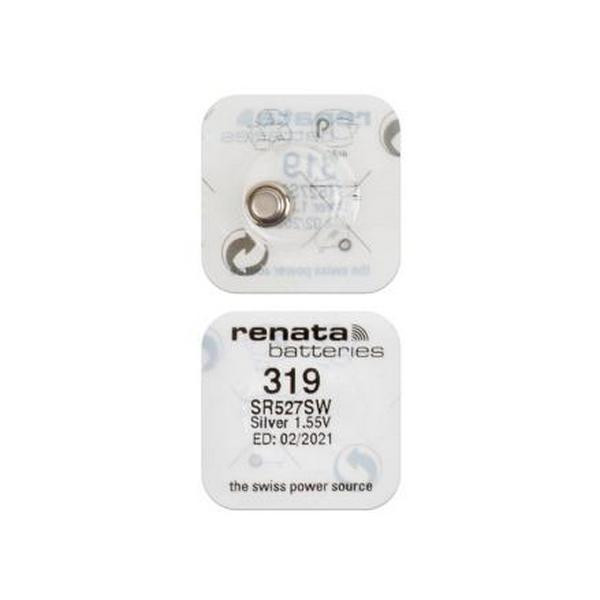 Батарейка RENATA SR527SW   319 (0%Hg)