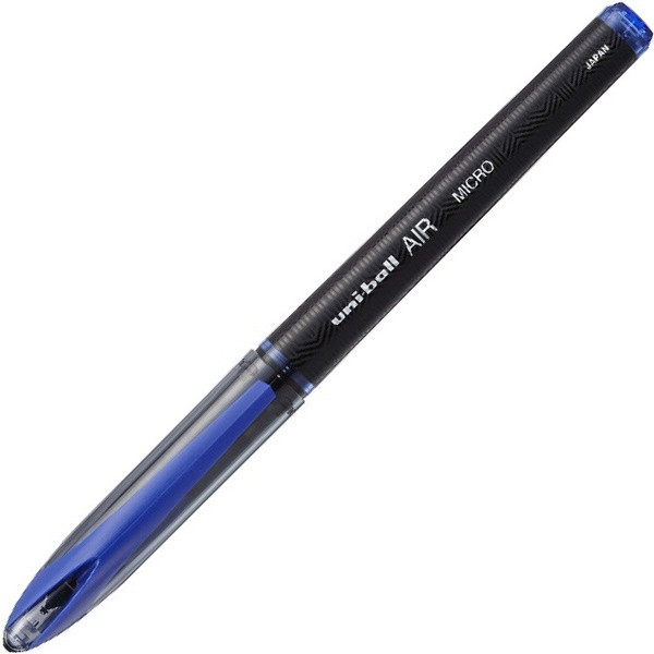 Ручка роллер Uni Ball Air Micro 0,5мм, цвет чернил: синий (Uni UBA-188-M Blue)