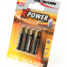 Батарейка ANSMANN X-POWER 5015653 LR03 BL4 (Комплект 4 шт.)