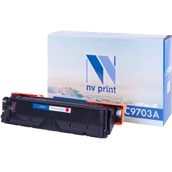NV Print NVP-C9703AM Картридж совместимый NV-C9703A Magenta для HP Color LaserJet 1500 /  2500 (4000k)