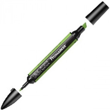 Маркер спиртовой Winsor &amp; Newton Promarker двухсторонний, цвет 341 Leaf Green G258 (Winsor &amp; Newton 0203341) 