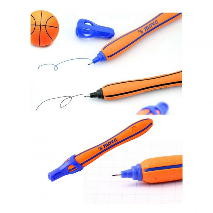 Ручка капиллярная STABILO `s move the elastic writer 0.7 мм, синяя (STABILO 1870/41) EOL
