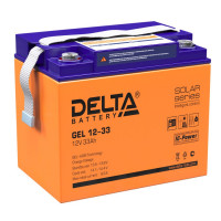 Energon Delta GEL 12-33 Аккумуляторная батарея DELTA GEL 12-33 (12В / 33Ач, Тип: AGM;Гелевый, Клемма: Болт М6, ДхШхВ: 195х132х168мм (Полная высота: 168мм), срок службы: 10-12 лет, Гарантия: 1г, вес: 10,6кг)