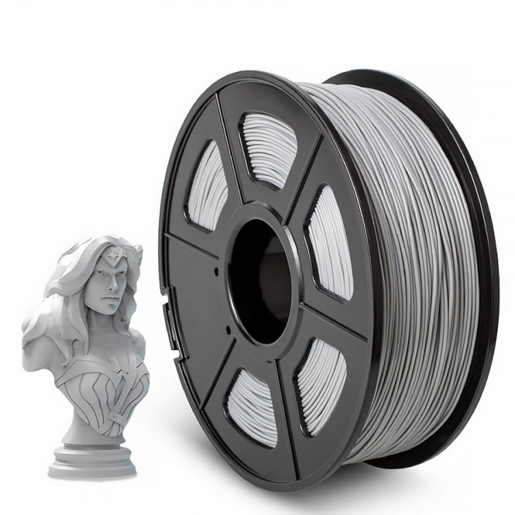 NV Print NVP-3D-ABS-GREY Филамент NVPRINT ABS Grey для 3D печати диаметр 1.75мм  длина 330 метров  масса 1 кг