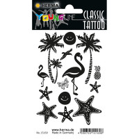 HERMA 15169 НАКЛЕЙКИ TATTOO CLASSIC ПЛЯЖ Ч/Б