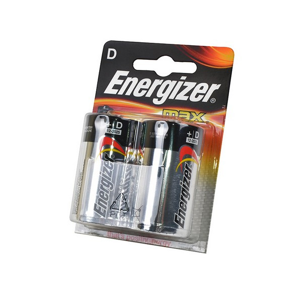 Батарейка Energizer MAX LR20 BL2 *