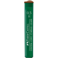 Грифели для карандашей Faber-Castell Polymer 0,5 мм H 12 шт. 521511/047240