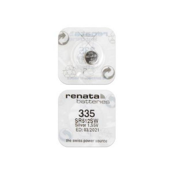 Батарейка RENATA SR512SW   335 (0%Hg)