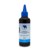 NV Print NVP-INK100CH Чернила универсальные на водной основе NV-INK100CH для аппаратов HP (100 ml) Cyan совместимые