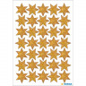 HERMA 3911 НАКЛЕЙКИ DECOR Новый год золотые звездочки