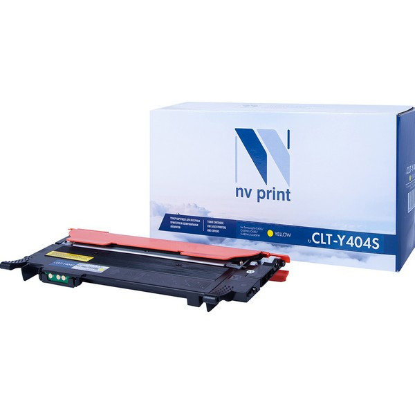 NV Print NVP-CLT-Y404SY Картридж совместимый NV-CLT-Y404S Yellow для Samsung Xpress SL-C480 /  SL-C480FW /  SL-C480W /  SL-C430 /  SL-C430W (1000k)