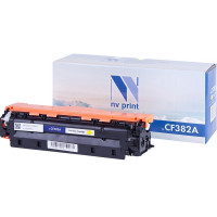 NV Print NVP-CF382AY Картридж совместимый NV-CF382A Yellow для HP Color LaserJet M476dn /  M476dw /  M476nw (2700k)