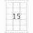 HERMA 5087 Этикетки самоклеющиеся для Дискет Бумажные А4, 59.0 x 50.0, цвет: Белый, клей: перманентный, морозоустойчивый, для печати на: струйных и лазерных аппаратах, в пачке: 25 листов/375 этикеток