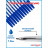 Ручка шариковая KEYROAD KR973024, 1,0 мм, синяя, Комплект 50шт. (KEYROAD KR973024 PK50)