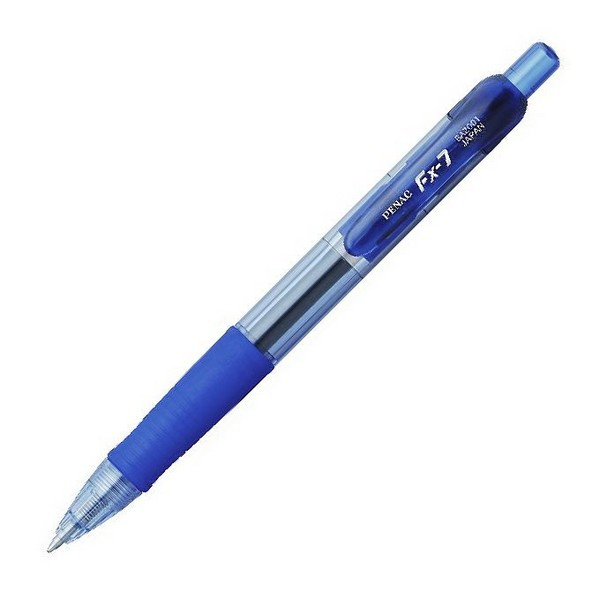 Ручка гелевая автоматическая Penac  Fx-7  0,7 мм. Синяя (PENAC BA2001-03)