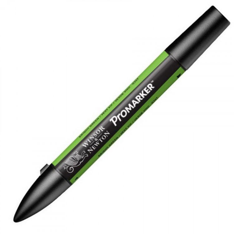 Маркер спиртовой Winsor & Newton Promarker двухсторонний, цвет 069 Bright Green G267 (Winsor & Newton 0203069)