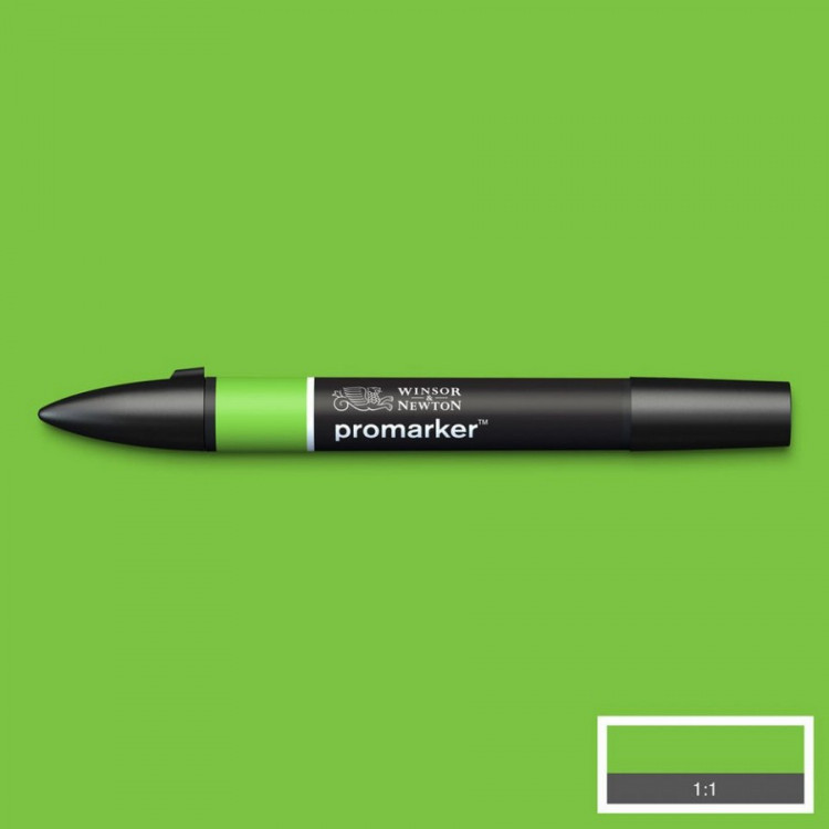 Маркер спиртовой Winsor & Newton Promarker двухсторонний, цвет 069 Bright Green G267 (Winsor & Newton 0203069)