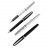 Ручка гелевая Penac FX-2 0,7мм, корпус белый, черная (PENAC BB010601-GC6 Black)