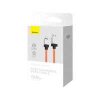 Кабель USB Baseus CoolPlay Series Fast Charging Cable USB A - Type-C 100W 1м Оранжевый (Baseus CAKW000607)
