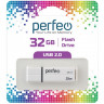Носитель информации PERFEO PF-C01G2W032 USB 32GB белый BL1