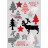 HERMA 15267 НАКЛЕЙКИ DECOR новый год олень в лесу