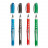 Ручка роллер STABILO worker colorful, 0,5 мм., набор 4 цвета (STABILO B-41567-10)