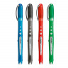 Ручка роллер STABILO worker colorful, 0,5 мм., набор 4 цвета (STABILO B-41567-10)