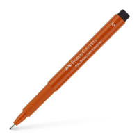 Ручка капиллярная Faber-Castell PITT Artist Pen Fineliner M (Medium), цвет 188 sanguine (Faber-Castell 167388)