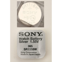 Батарейка SONY SR1116W       365 (0%Hg)