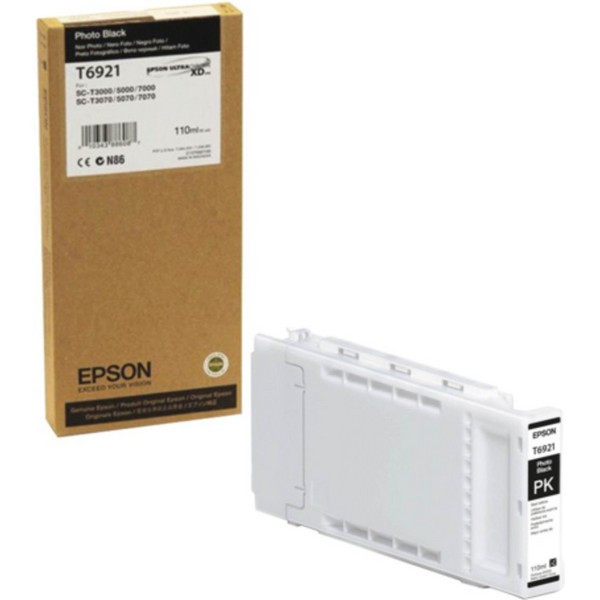 Epson C13T692100 Картридж (комп) черный фото T692100 UltraChrome XD Epson для SC-T3000 / T5000 / T7000 (110 мл)