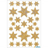 HERMA 3916 НАКЛЕЙКИ DECOR Н/ГОД ИСКРИСТЫЕ ЗВЕЗДЫ