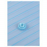Папка-конверт на кнопке Comix A4 прозрачно-голубая (COMIX C330 BU)