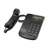 Телефон RITMIX RT-440 black, АОН, спикерфон, быстрый набор 3 номеров, автодозвон, дата, время, черный, 15118352