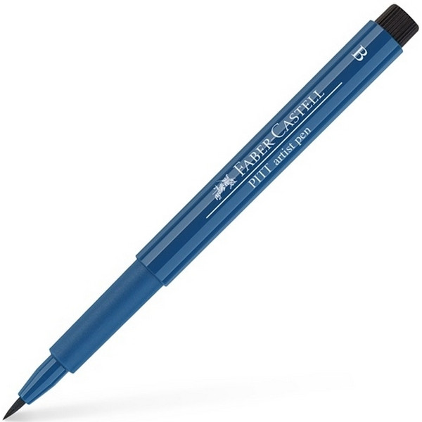 Ручка капиллярная Faber-Castell PITT Artist Pen, наконечник B (Brush), цвет 247 indanthrene blue (167447)