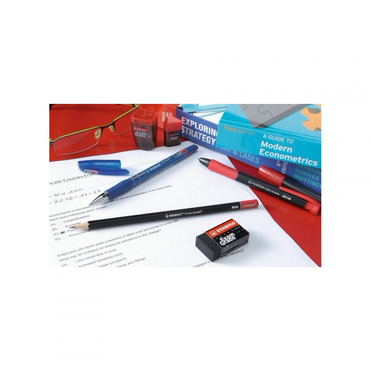 Набор чернографитных карандашей STABILO Exam Grade HB 4 шт + ластик + точилка, блистер (STABILO 288/6-B) Набор чернографитных карандашей STABILO Exam Grade HB 4 шт + ластик + точилка, блистер (STABILO 288/6-B)