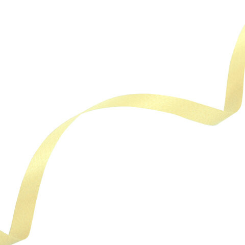 Лента упаковочная декоративная для шаров и подарков, 5 мм х 500 м, желтая, ЗОЛОТАЯ СКАЗКА, 591810