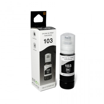 NV Print NVP-C13T00S14A Чернила 103 (NV-C13T00S14A) для Epson L1110, L3100 (70 мл) Black (в коробке) совместимые NVP-C13T00S14A, Совместимость: , ресурс: 0 стр.