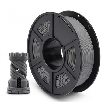 NV Print NVP-3D-PLA-P-GREY Филамент NVPRINT PLA+ Grey для 3D печати диаметр 1.75мм  длина 330 метров  масса 1 кг NVP-3D-PLA-P-GREY, Совместимость: , ресурс: 0 стр.