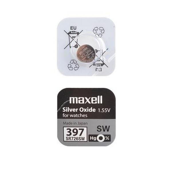 Батарейка MAXELL SR726SW   397 (0%Hg)