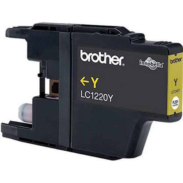 Brother LC1220Y Картридж Brother LC-1220Y для MFCJ430W/825DW/DCPJ525W жёлтый (300стр)