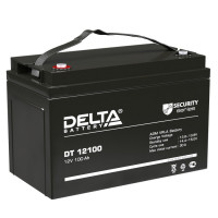 Energon Delta DT 12100 Аккумуляторная батарея DELTA DT 12100 (12В / 100Ач, Тип: AGM, Клемма: Болт М8, ДхШхВ: 330х173х215мм (Полная высота: 220мм), срок службы: 7-10 лет, Гарантия: 1г, вес: 28,6кг)