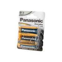 Батарейка Panasonic Everyday Power LR20EPS/2BP LR20 BL2* (Комплект 2 шт.)