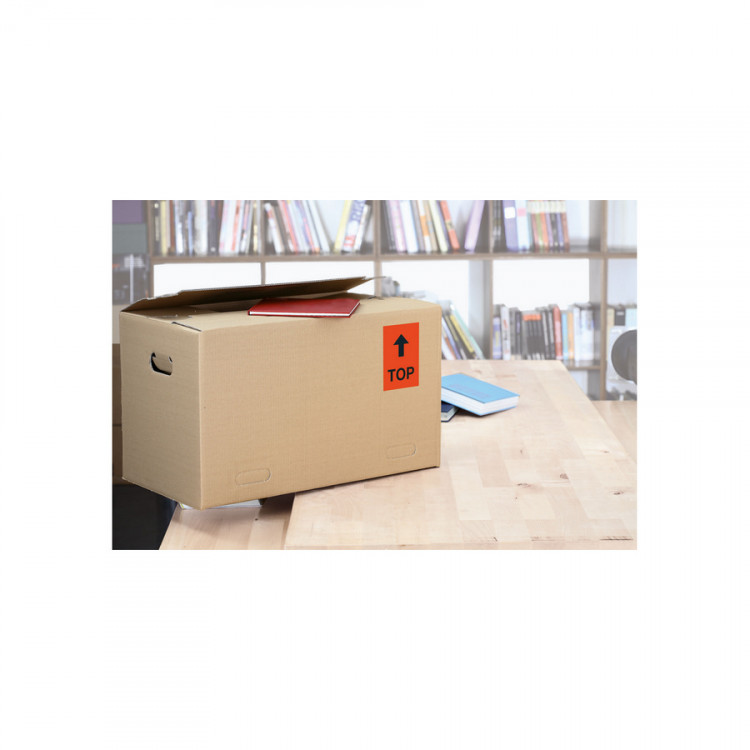 HERMA 4397 Этикетки самоклеющиеся Бумажные А4, 105.0 x 148.0, цвет: Красный, клей: перманентный, для печати на: струйных и лазерных аппаратах, в пачке: 100 листов/400 этикеток